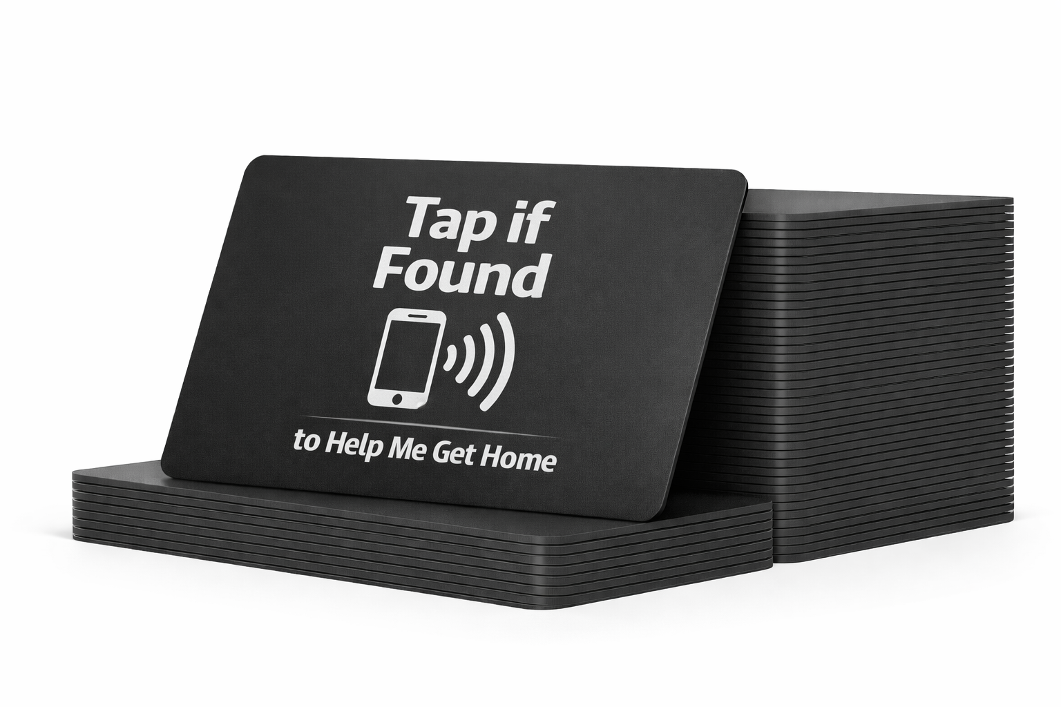 TapIfLost NFC wallet card for lost wallet and bag recovery